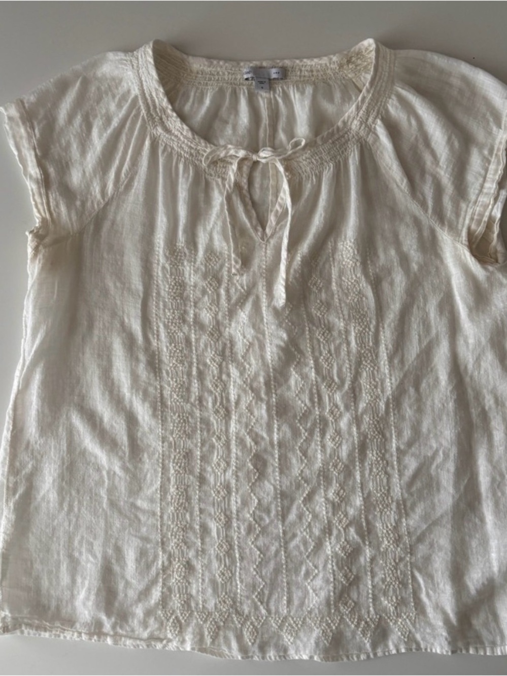 Vintage GAP Peasant Top, Size S